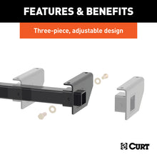Load image into Gallery viewer, Curt Adjustable RV Trailer Hitch 2in Receiver (Up to 66in Frames) BOXED