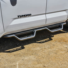 Load image into Gallery viewer, Westin 2022+ Toyota Tundra Double Cab Outlaw Nerf Step Bars - Textured Black - GTR Auto