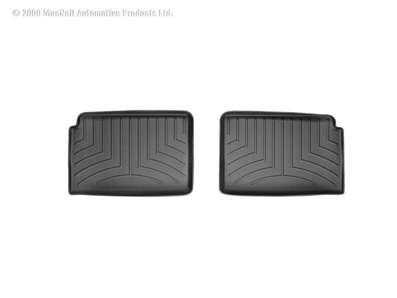 WeatherTech 06+ Chevrolet HHR Rear FloorLiner - Black - GTR Auto