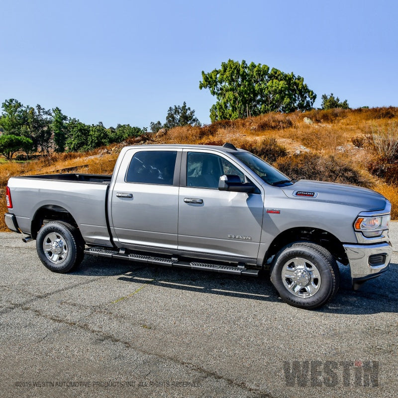 Westin 19-20 Ram 2500/3500 Crew Cab (6.5ft Bed) R5 M-Series W2W Nerf Step Bars - Textured Black - GTR Auto