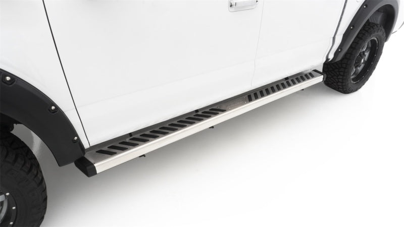 Lund 15-18 Ford F-150 SuperCrew Summit Ridge 2.0 Running Boards - Stainless - GTR Auto