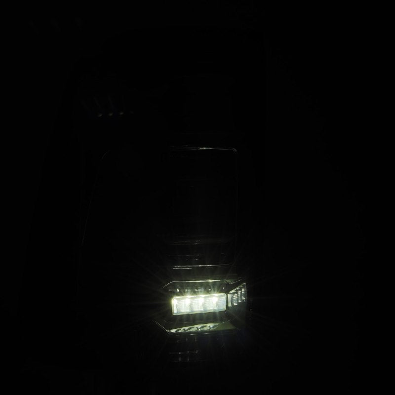 AlphaRex 19-21 Dodge Ram 1500 Luxx-Series LED Tail Lights Alpha-Black w/Activ Light/Seq Signal - GTR Auto