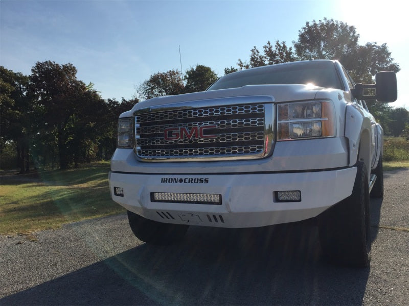 Iron Cross 07-13 GMC Sierra 1500 Low Profile Front Bumper - Primer