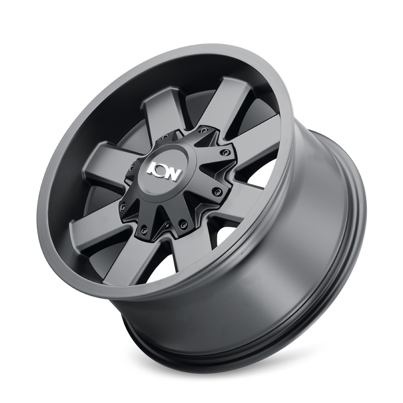 ION Type 141 18x9 / 6x120 BP / 18mm Offset / 78.1mm Hub Satin Black Wheel - GTR Auto