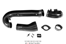 Load image into Gallery viewer, Eventuri Honda FK8 Civic Type R - Black Carbon Charge-Pipe and V2 MAF