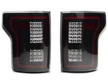 Load image into Gallery viewer, Raxiom 15-17 Ford F-150 w/Non-BLIS LED Tail Lights Sequential Turn Signals- Black Hsng (Smoked Lens)