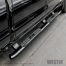 Load image into Gallery viewer, Westin 19-20 Chevrolet/GMC Silverado/Sierra 1500 Double Cab PRO TRAXX 4 Oval Nerf Step Bars - Black - GTR Auto