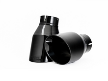 Load image into Gallery viewer, AWE Tuning Audi B9 A5 Touring Edition Exhaust Dual Outlet - Diamond Black Tips (Includes DP) - GTR Auto