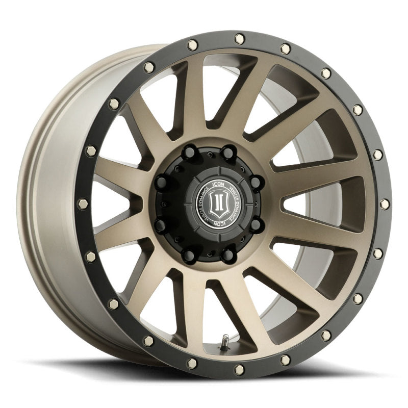 ICON Compression 20x10 8x170 -19mm Offset 4.75in BS 125mm Bore Bronze Wheel - GTR Auto