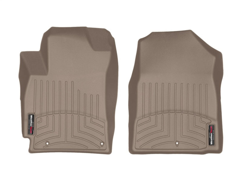WeatherTech 2017+ Hyundai Elantra Sedan Front FloorLiner - Tan