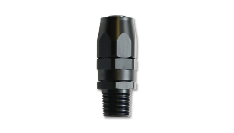 Vibrant -6AN Male NPT Straight Hose End Fitting - 1/4in NPT - GTR Auto