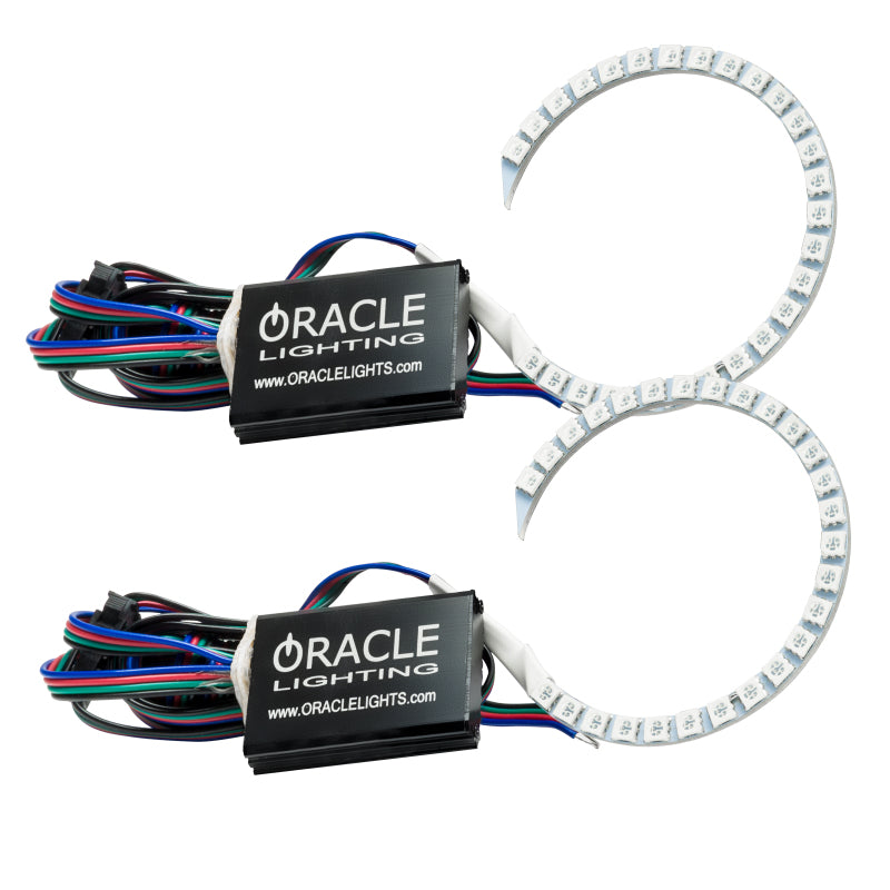 Oracle Dodge Ram 02-05 LED Fog Halo Kit - ColorSHIFT - GTR Auto