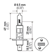 Load image into Gallery viewer, Hella Optilux H1 12V/55W XY Yellow Bulb - GTR Auto