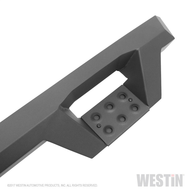 Westin 17-22 Ford F-250/350 Crew Cab 6.75ft Bed HDX Drop W2W Nerf Step Bars - Tex. Blk - GTR Auto