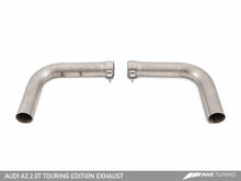 Load image into Gallery viewer, AWE Tuning Audi 8V A3 Touring Edition Exhaust - Dual Outlet Diamond Black 90 mm Tips - GTR Auto
