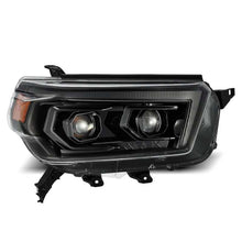 Load image into Gallery viewer, AlphaRex 10-13 Toyota 4Runner LUXX LED Proj Headlights Plank Style Alpha Black w/Seq Signal/DRL - GTR Auto