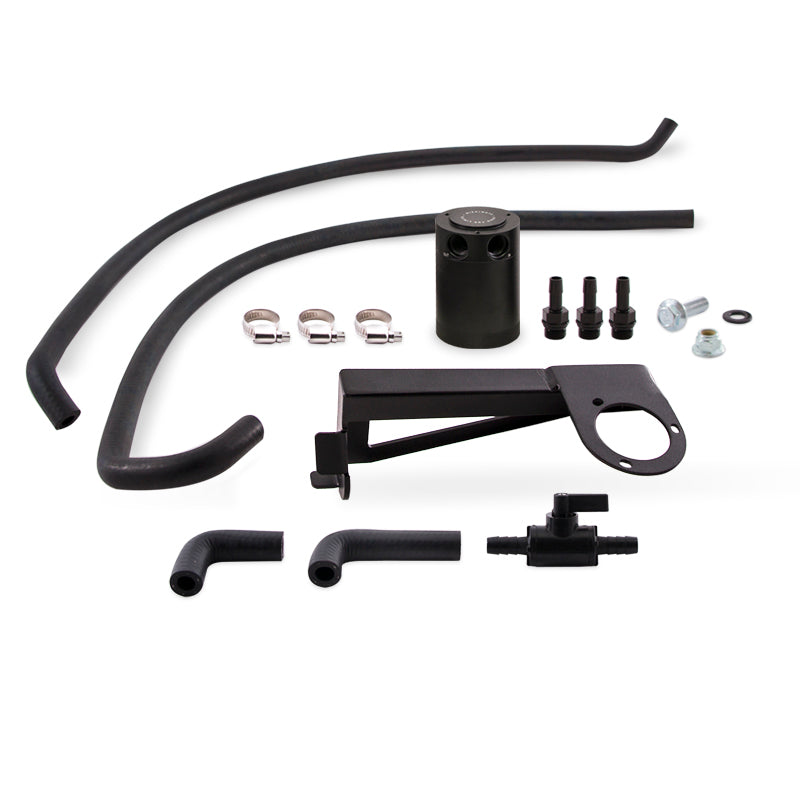 Mishimoto 2016+ Ford Focus RS Baffled Oil Catch Can Kit - Black - GTR Auto