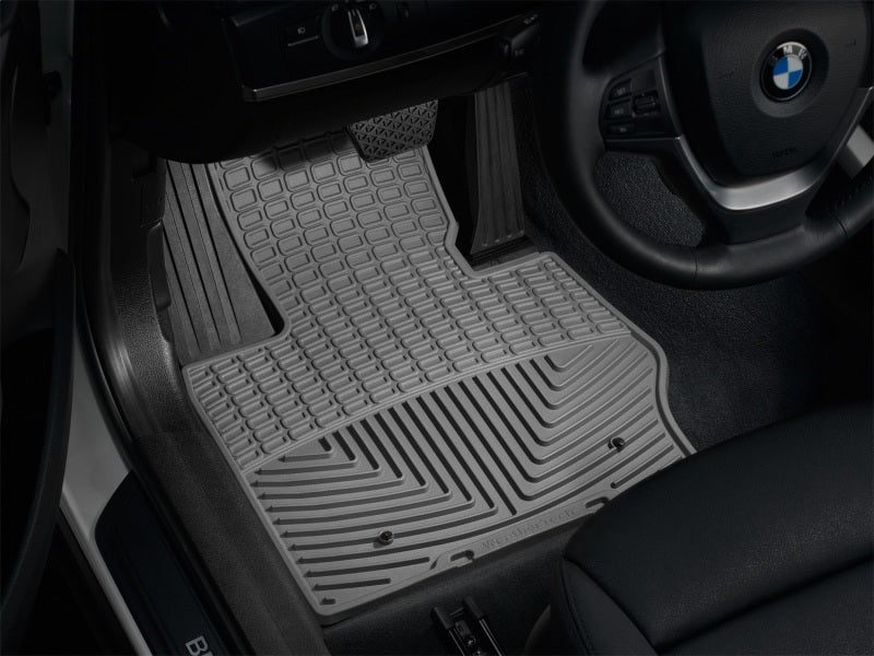 WeatherTech 11+ BMW X3 Front Rubber Mats - Grey - GTR Auto