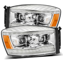 Load image into Gallery viewer, AlphaRex 06-08 Dodge Ram 1500HD PRO-Series Projector Headlights Plank Style Chrome w/Seq Signal/DRL - GTR Auto