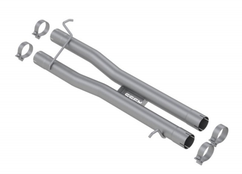 MBRP 2021 Ram TRX 6.2 S/C 3in T304 SS Muffler Delete Pipe - GTR Auto