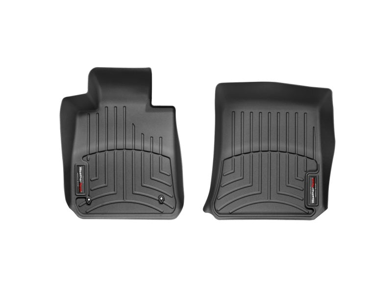WeatherTech 08+ BMW 1-Series (E82/E88) Front FloorLiner - Black - GTR Auto