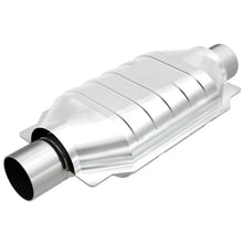 Load image into Gallery viewer, MagnaFlow Univ Cat Conv 2.25in Inlet/Outlet Center/Center Oval 12in Body L x 7in W x 16in Overall L