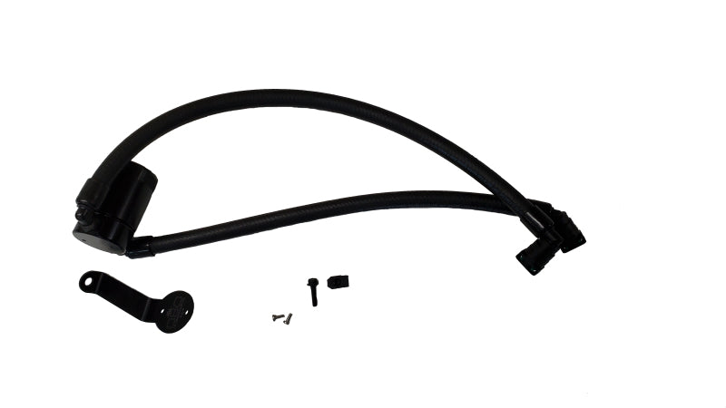 J&L 2015-2017 Ford Expedition 3.5L EcoBoost Oil Separator 3.0 - Black Anodized - GTR Auto