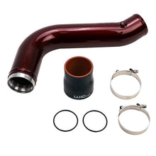 Load image into Gallery viewer, Wehrli 17-19 Chevrolet 6.6L L5P Duramax Passenger Side 3.5in Intercooler Pipe - Bengal Silver - GTR Auto
