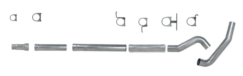 Diamond Eye KIT 5in Catback MFLR RPLCMENT PIPE Single AL: 94-97 FORD 7.3L F250/F350 PWRSTROKE - GTR Auto