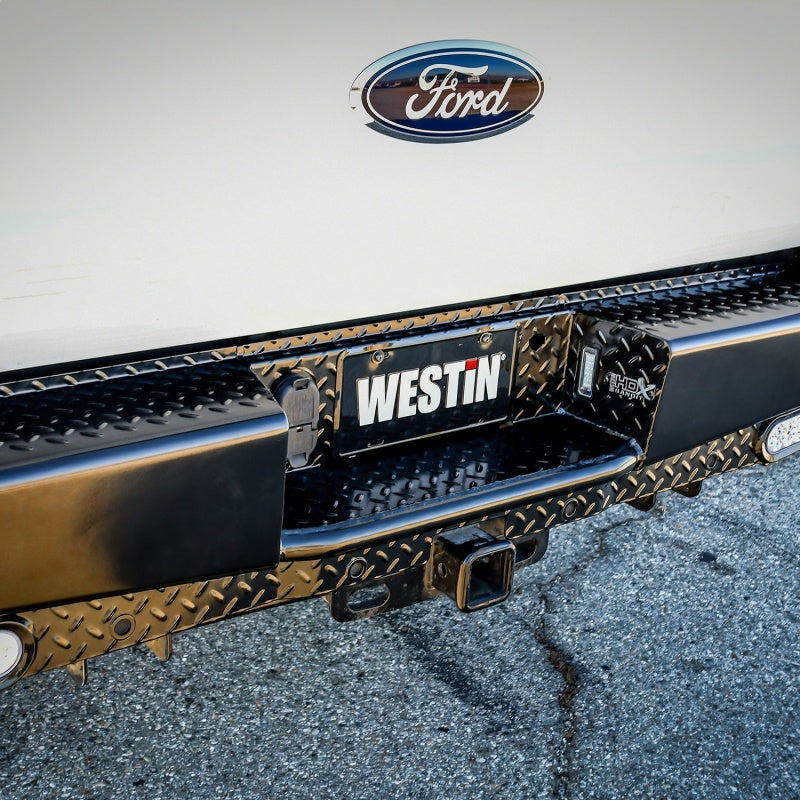 Westin 17-21 Ford F-250/350 HDX Bandit Rear Bumper - Black - GTR Auto