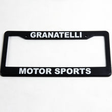 Load image into Gallery viewer, Granatelli Motor Sports License Plate Frame