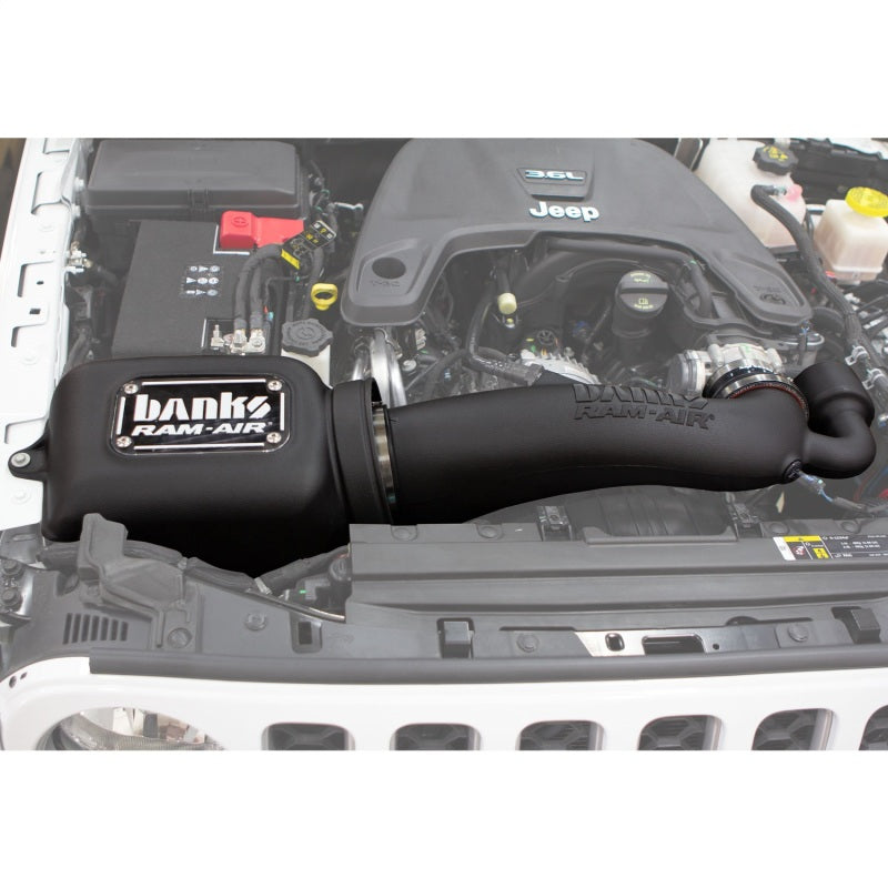 Banks Power 18-20 Jeep 3.6L Wrangler (JL) Ram-Air Intake System - Dry Filter - GTR Auto