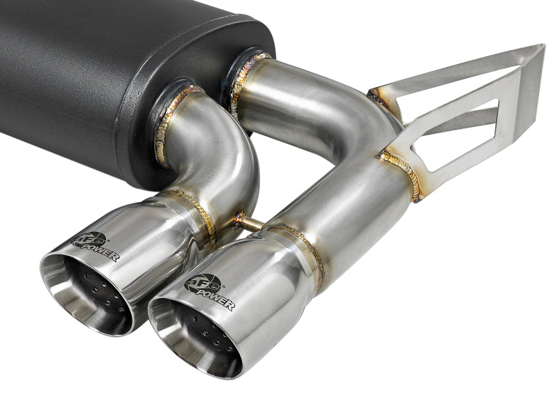 aFe MACH Force-Xp 2.5in 304 SS Cat-Back Exhaust w/ Polished Tips 01-06 BMW M3 - GTR Auto