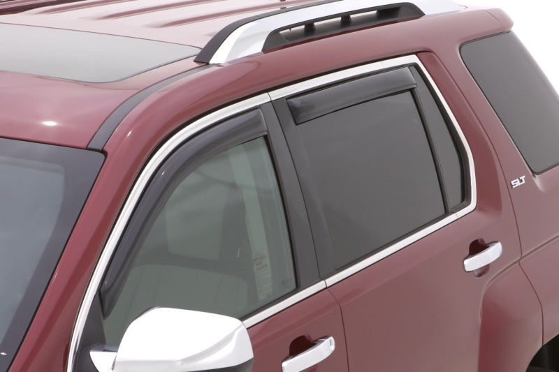 AVS 10-17 GMC Terrain Ventvisor In-Channel Front & Rear Window Deflectors 4pc - Smoke - GTR Auto