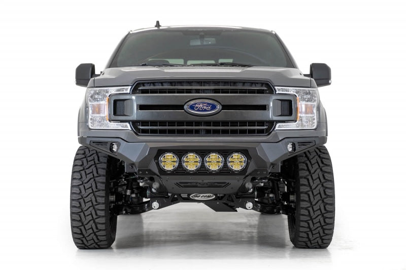 Addictive Desert Designs 18-20 Ford F-150 Bomber Front Bumper w/ 4 Rigid 360 6IN Mounts - GTR Auto