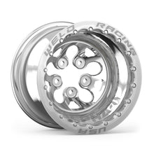 Load image into Gallery viewer, Weld Alpha-1 15x12 / 5x4.75 BP / 3in. BS Polished Wheel - Polished Double Beadlock MT - GTR Auto