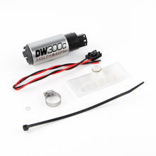 Load image into Gallery viewer, DeatschWerks 88-91 BMW 325i DW300C 340 LPH Compact Fuel Pump w/ Install Kit (w/o Mounting Clips) - GTR Auto