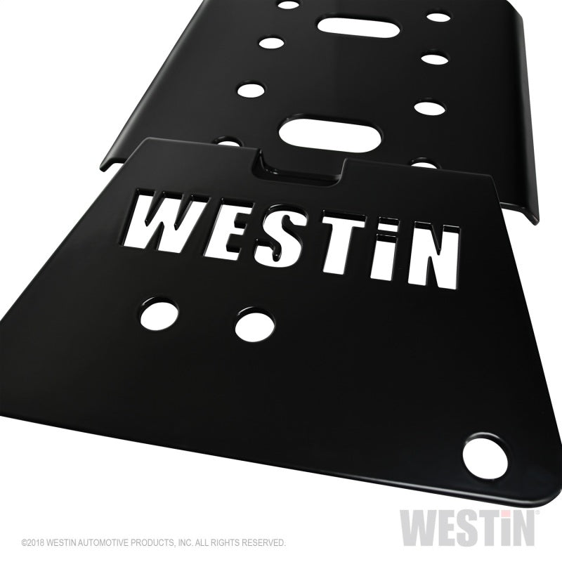 Westin/Snyper 07-11 Jeep Wrangler Transmission Pan Skid Plate - Textured Black - GTR Auto