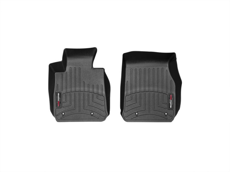 WeatherTech 12+ BMW 3-Series Front FloorLiner - Black - GTR Auto