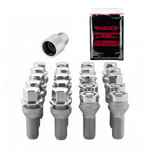 Load image into Gallery viewer, McGard 5 Lug Hex Install Kit w/Locks (Cone Seat Bolt) M14X1.5 / 17mm Hex / 30.5mm Shank L. - Chrome - GTR Auto