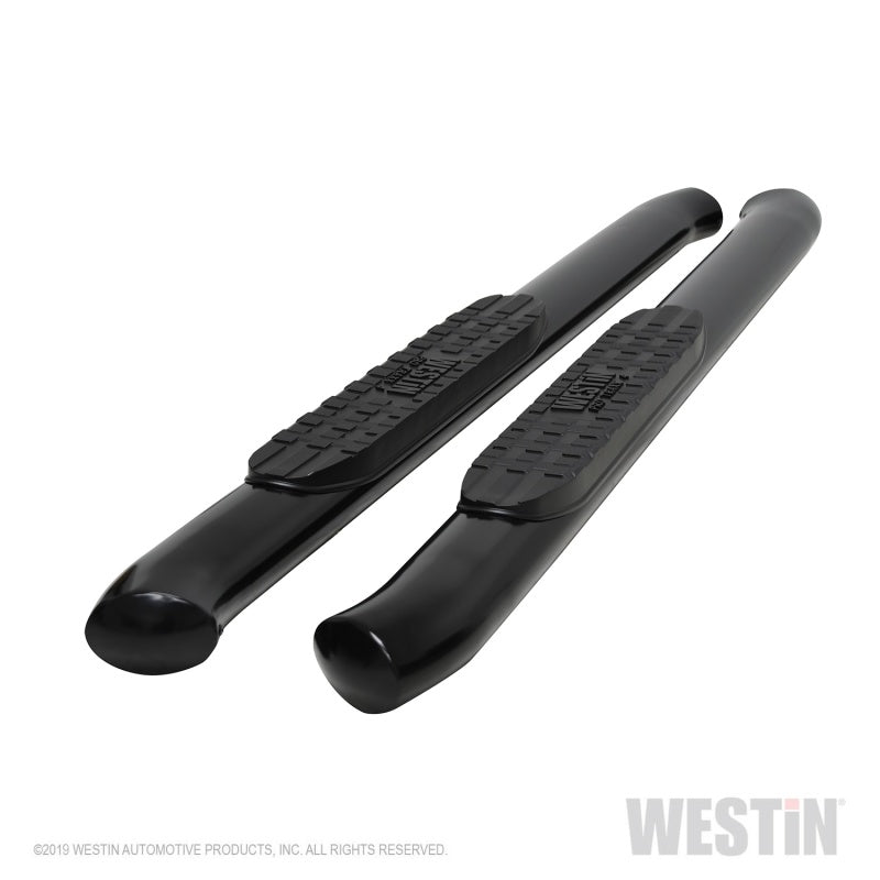 Westin 19-20 Chevrolet Silverado / GMC Sierra 1500 Reg Cab PRO TRAXX 4 Oval Nerf Step Bars - Black - GTR Auto