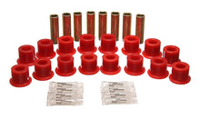 Load image into Gallery viewer, Energy Suspension 94-06 Hummer H1 Red Front &amp; Rear End Control Arm Bushing Set - GTR Auto