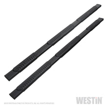Load image into Gallery viewer, Westin 2019 Chevrolet Silverado/Sierra 1500 Crew Cab (6.5ft) R5 Modular Nerf Step Bars - Black - GTR Auto