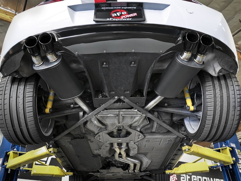 aFe MACH Force-Xp 2-1/2in 304 SS Cat-Back Exhaust w/ Black Tips 05-08 BMW Z4 M Coupe (E86) L6 3.2L - GTR Auto