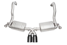 Load image into Gallery viewer, SOUL 15-16 Porsche 981 GT4 / Spyder Performance Exhaust - Slash Cut Satin Black Tips