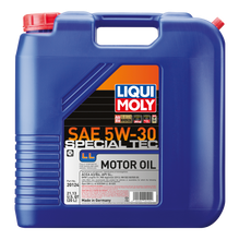 Load image into Gallery viewer, LIQUI MOLY 20L Special Tec LL Motor Oil SAE 5W30 - GTR Auto