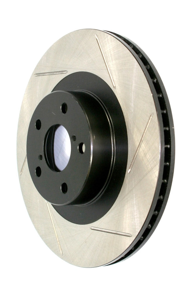 StopTech Power Slot 10 Camaro SS 8cyl / 09 Pontiac G8 GXP Front Right Slotted Rotor 126.62124SR