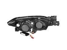 Load image into Gallery viewer, ANZO 2004-2008 Mazda 3 Projector Headlights w/ Halo Black (CCFL) - GTR Auto