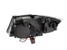 Load image into Gallery viewer, ANZO 2006-2008 BMW 3 Series E90-E91 Projector Headlights w/ Halo w/ LED Bar Black (CCFL) - GTR Auto