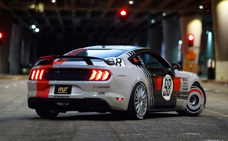 MagnaFlow 99-04 Mustang Mach 1 V8 4.6L Dual Split Rear Exit Stainless Cat-Back Performance Exhaust - GTR Auto